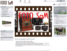 Tablet Screenshot of foto-sam.cz