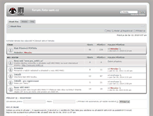 Tablet Screenshot of forum.foto-sam.cz